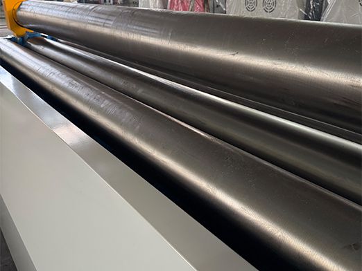 4 rulo ile W12 Hidrolik Plaka Yuvarlanma Makinesi