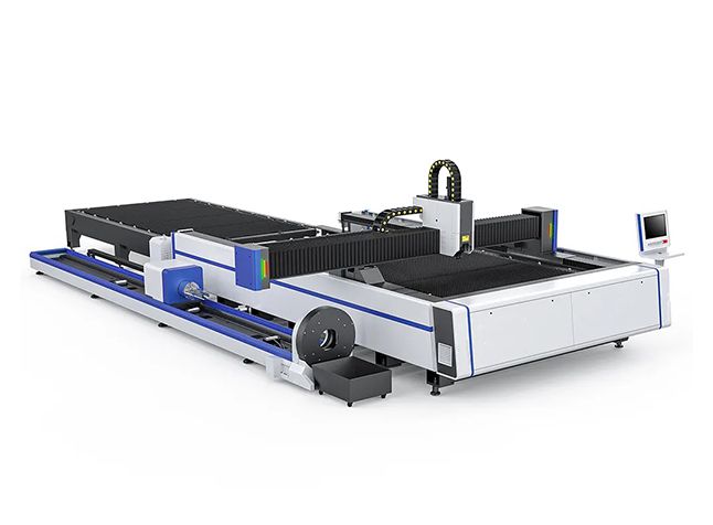 Çift kullanımlı fiber lazer kesme makinesi